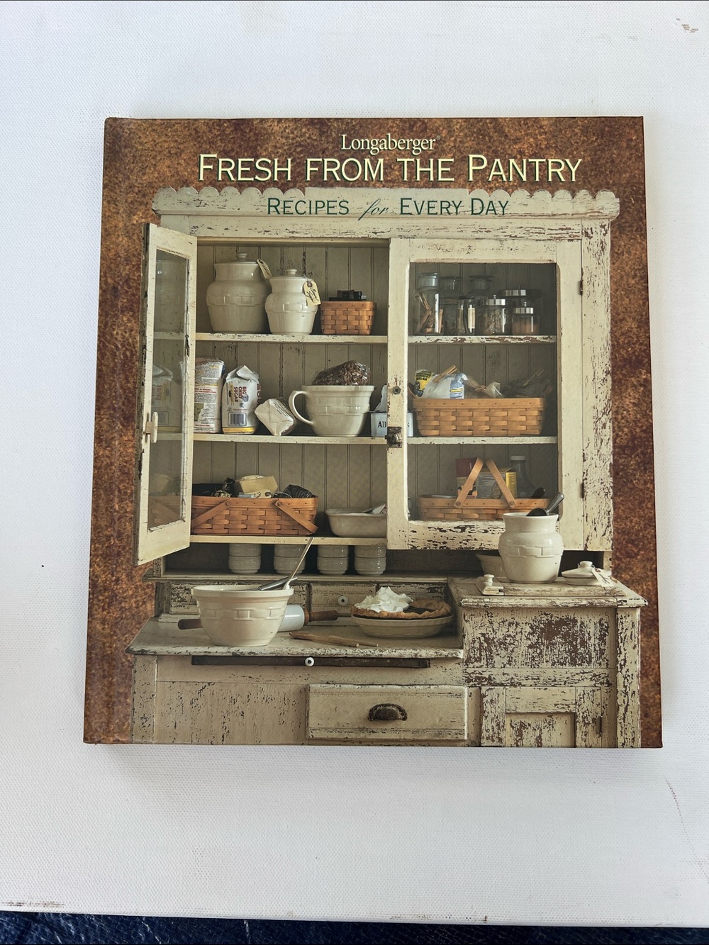 Longaberger Fresh From The Pantry Cookbook recipes for everyday country cottage